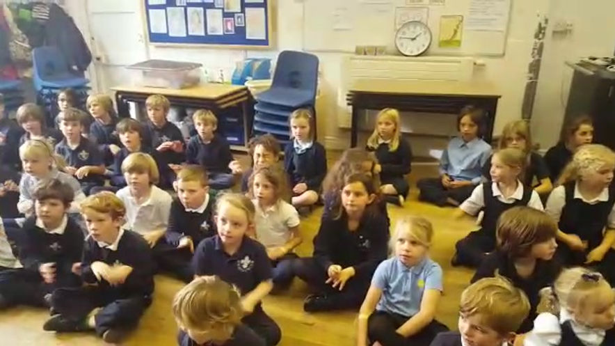 Singing Assembly - The Lion Sleeps Tonight